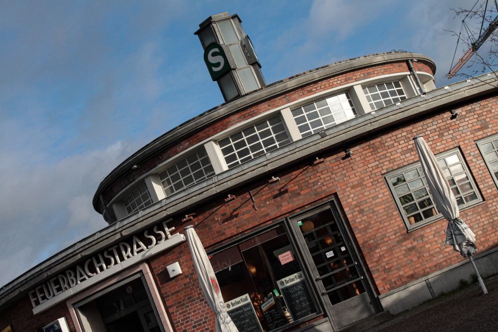 Berlin-Steglitz; S-Bahnhof Feuerbachstraße