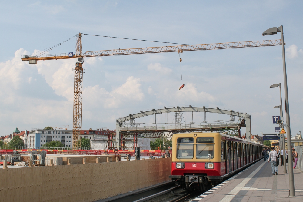 Berlin; Baustelle Ostkreuz 2011