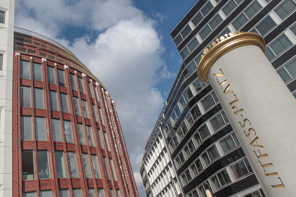 Litfass-Platz in Berlin-Mitte