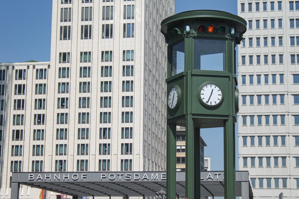 Historische Ampel am Potsdamer Platz
