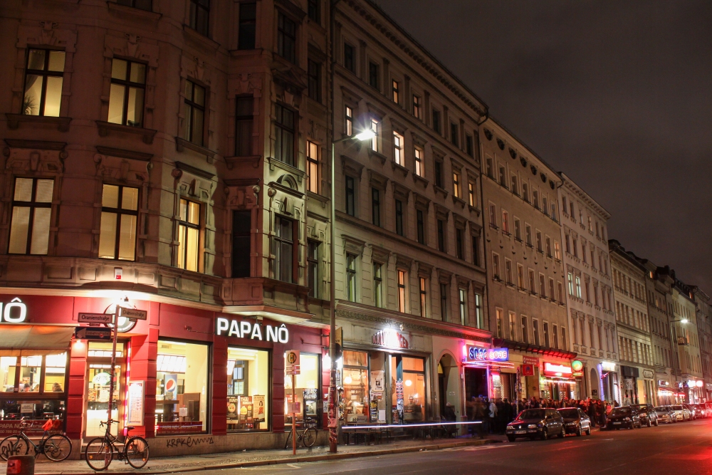 Oranienstraße mit SO 36