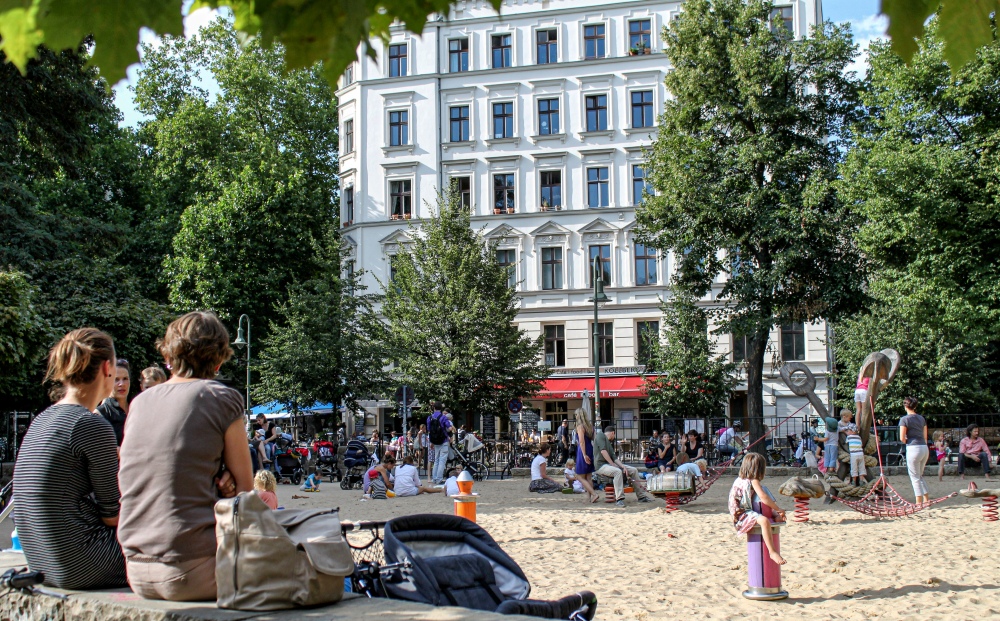 Berlin-Prenzlauer Berg; Kollwitzplatz