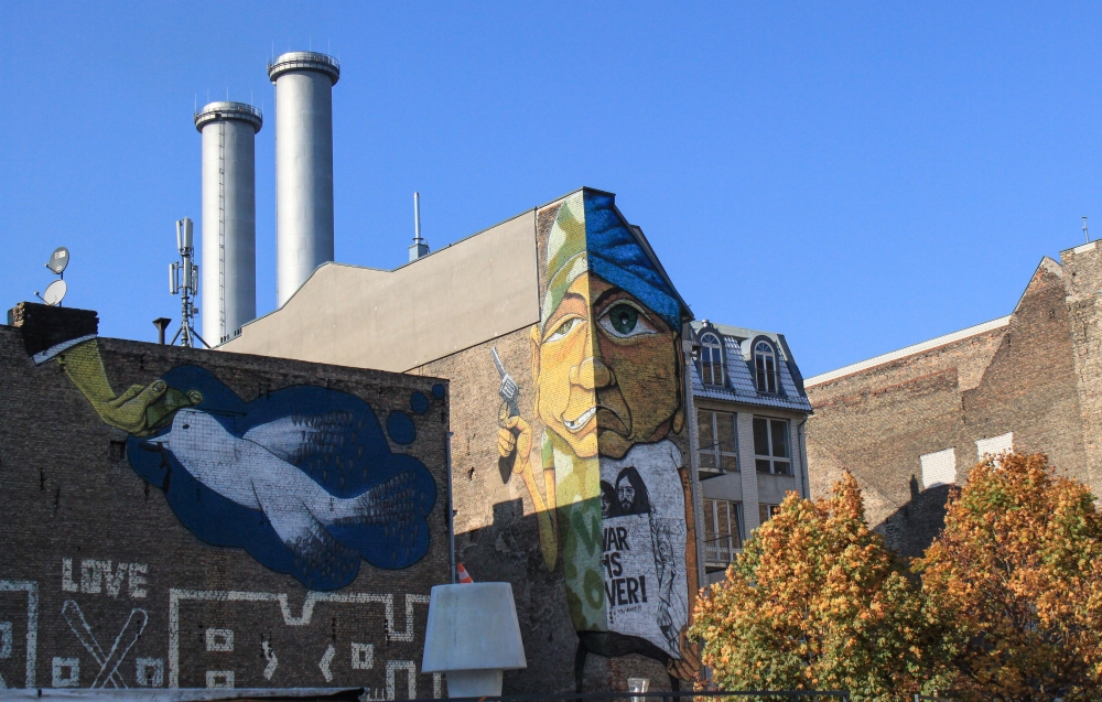 Berlin, Blickfang, Grafitti Köpenicker Straße