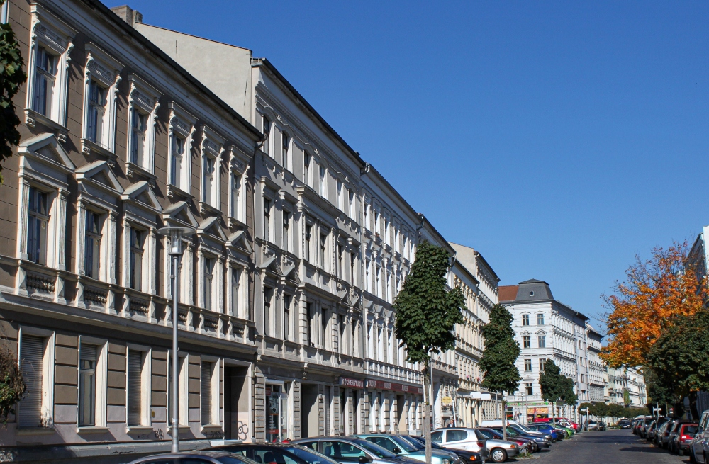 Berlin-Rummelsburg; Pfarrstraße in der Victoriastadt