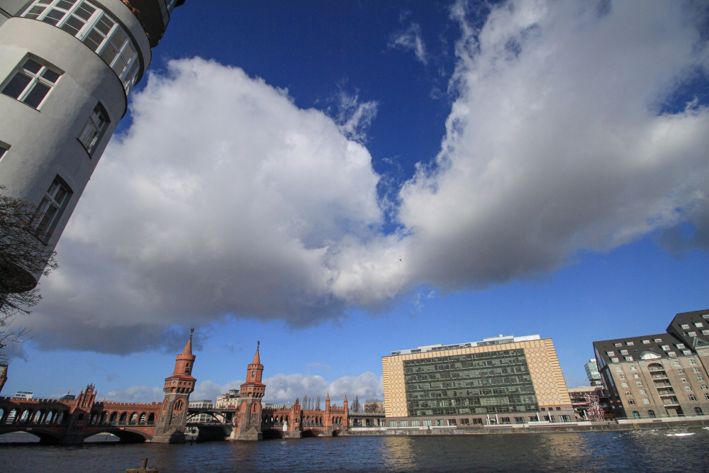 Berlin; Spree an der Oberbaumbrücke