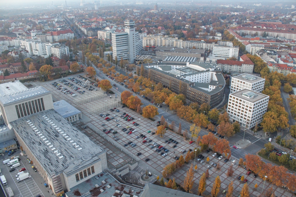 Westend, Hammarskjöldplatz und Haus des Rundfunks
