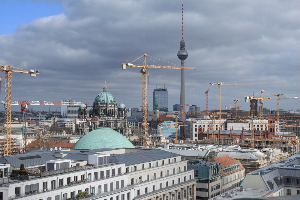 Berlin, Schlossbaustelle 2015