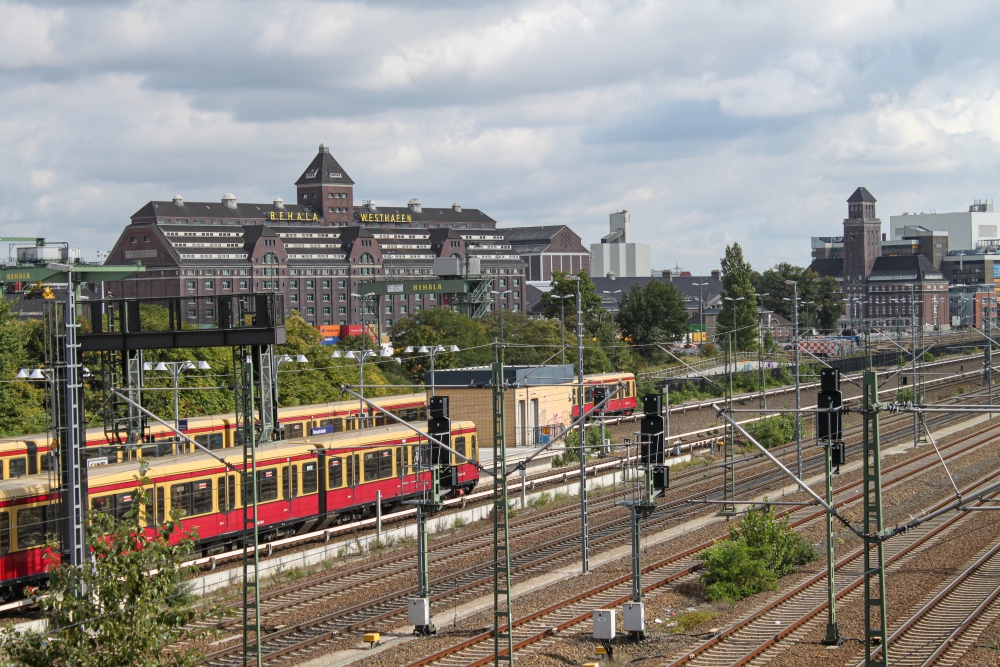 Berlin; Ringbahn am Westhafen