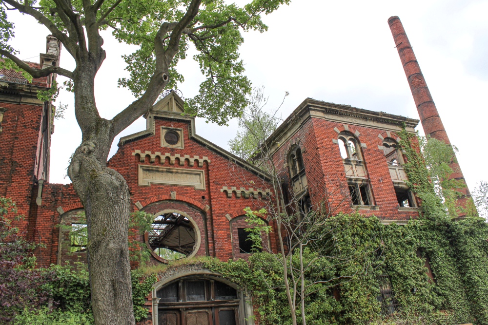 Berlin-Wedding; Fabrikruine (Wiesenburg)