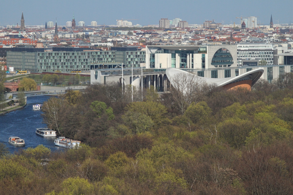 Berlin; Tiergarten am Spreebogen