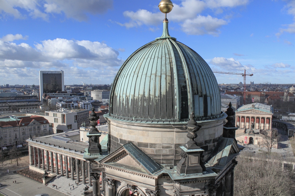 Museumsinsel vom Dom gesehen