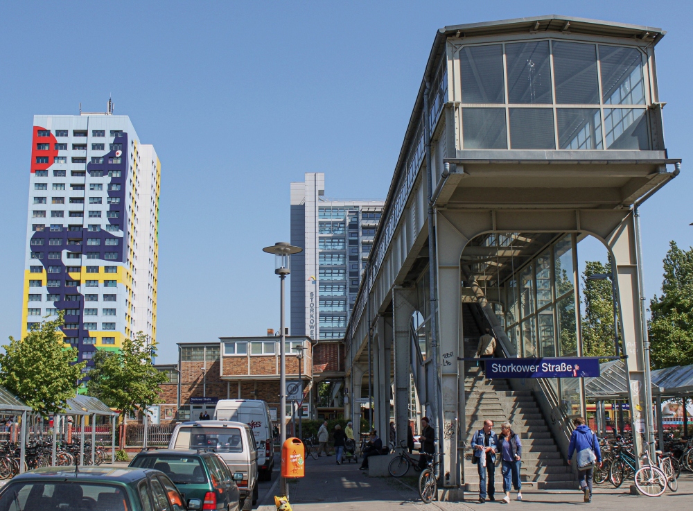 Berlin; S-Bahnhof Storkower Straße