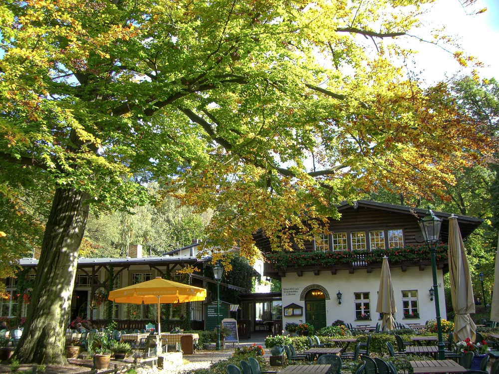 Berlin; Wirtshaus Moorlake an der Havel