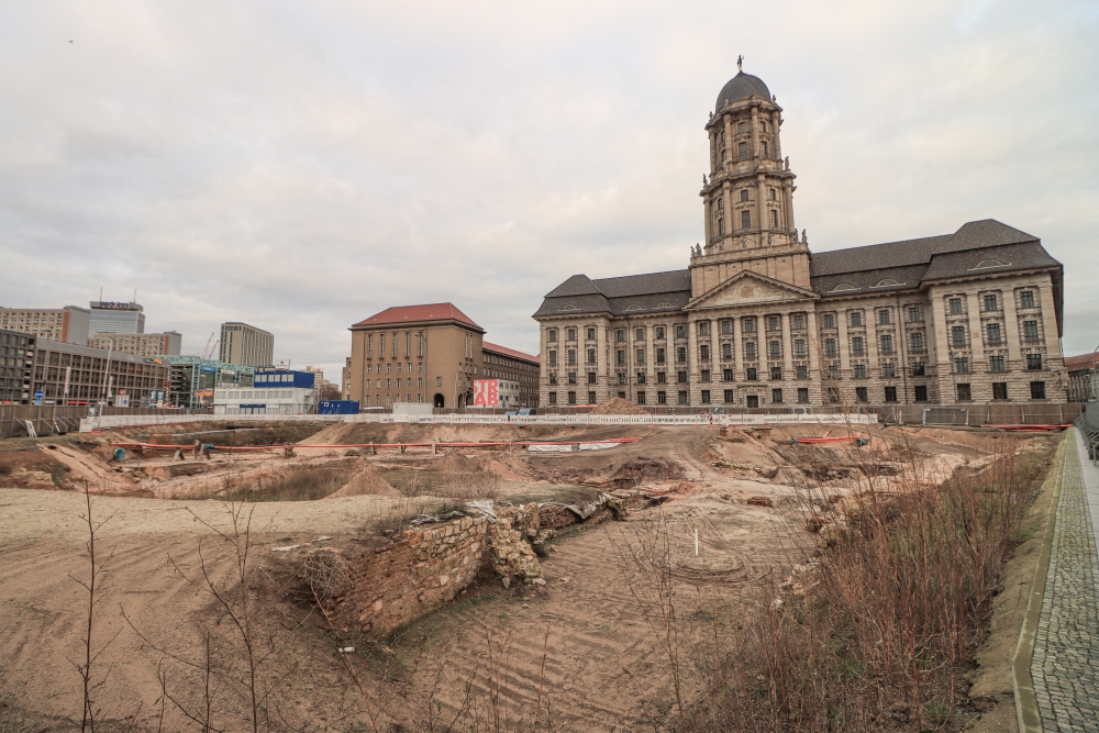 Ausgrabungen am Molkenmarkt 2023