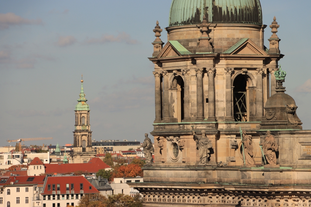 Sophienkirche vom Dom gesehen