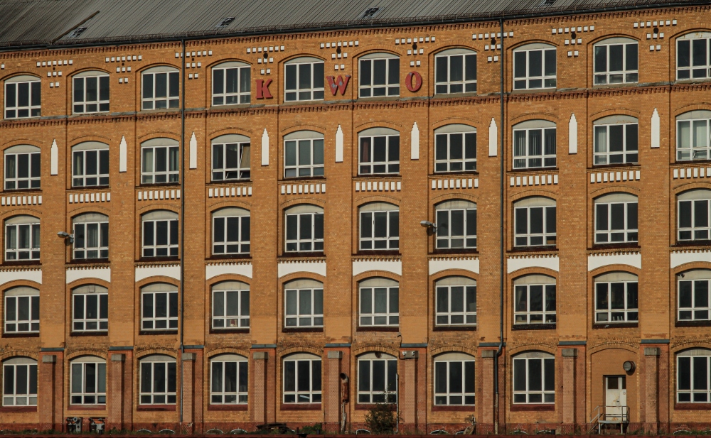 Berlin-Köpenick; Fabrikfassade der AEG, später KWO