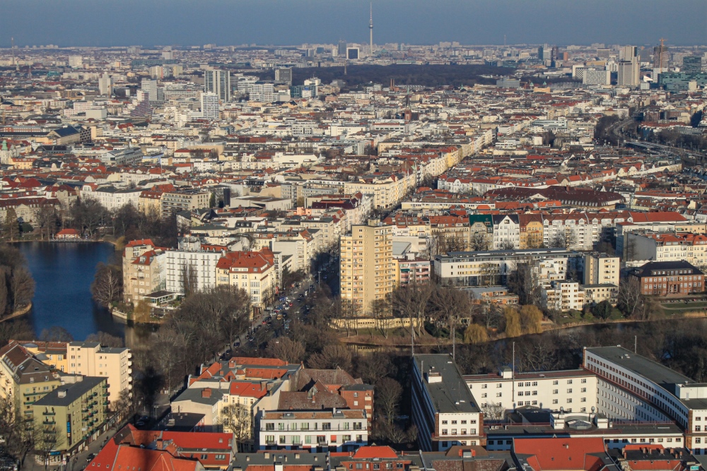 Berlin Panorama vom Funkturm