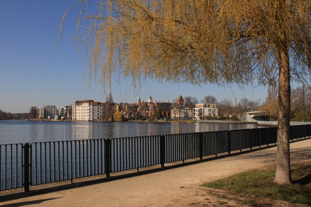 Berlin-Köpenick; Dahmemündung mit Dammvorstadt