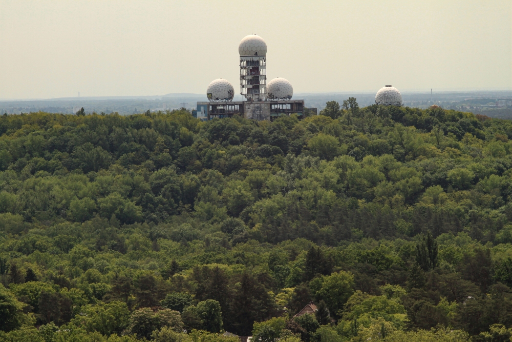 Berlin-Grunewald; Einstige Radarstation auf dem Teufelsberg