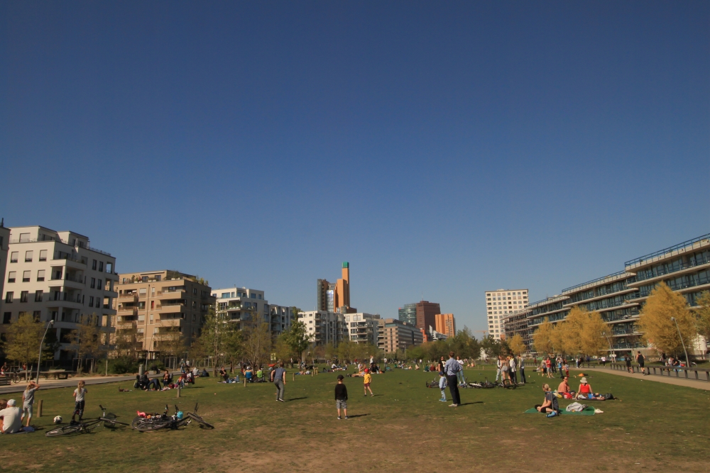 Berlin. Gleisdreieckpark