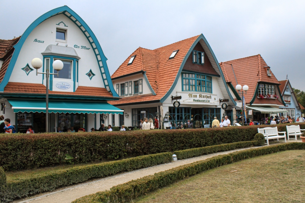 Ostseebad Boltenhagen; Typisch mecklenburgischer Bäder Baustil
