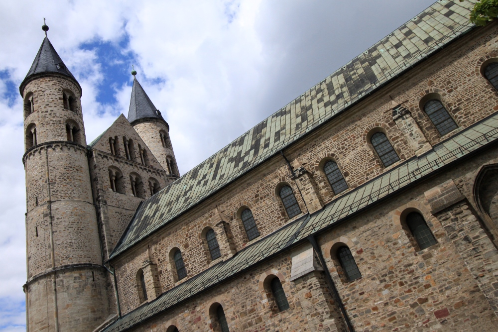 Magdeburg; Romanische Klosterkirche Unser Lieben Frauen