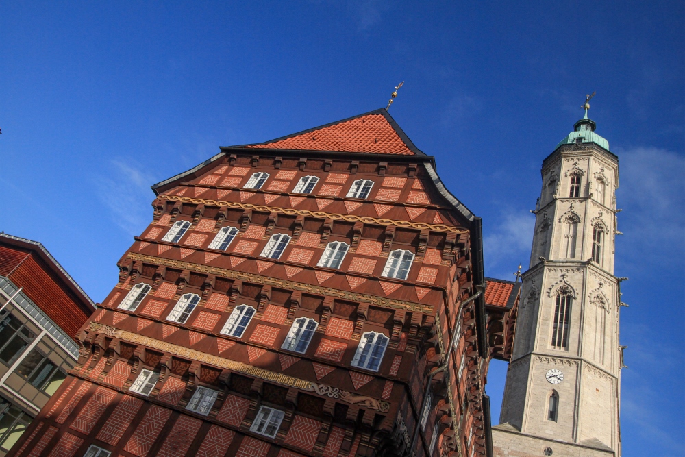 Braunschweig; Alte Waage und St. Andreas
