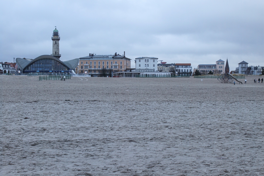 Warnemünde; Strandpanorama