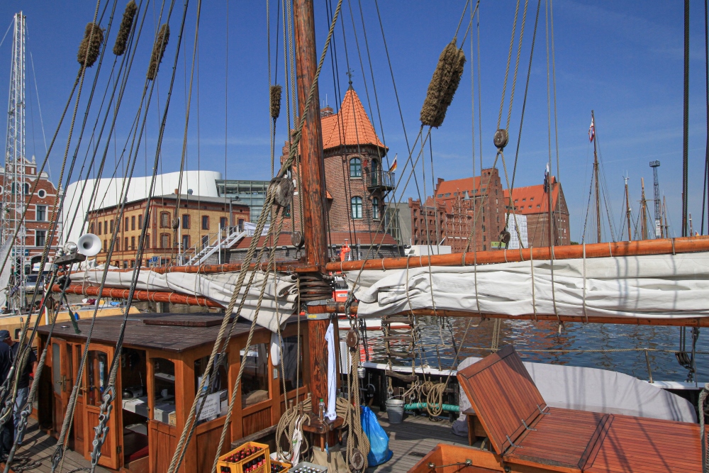 Stralsund; Hafenblick