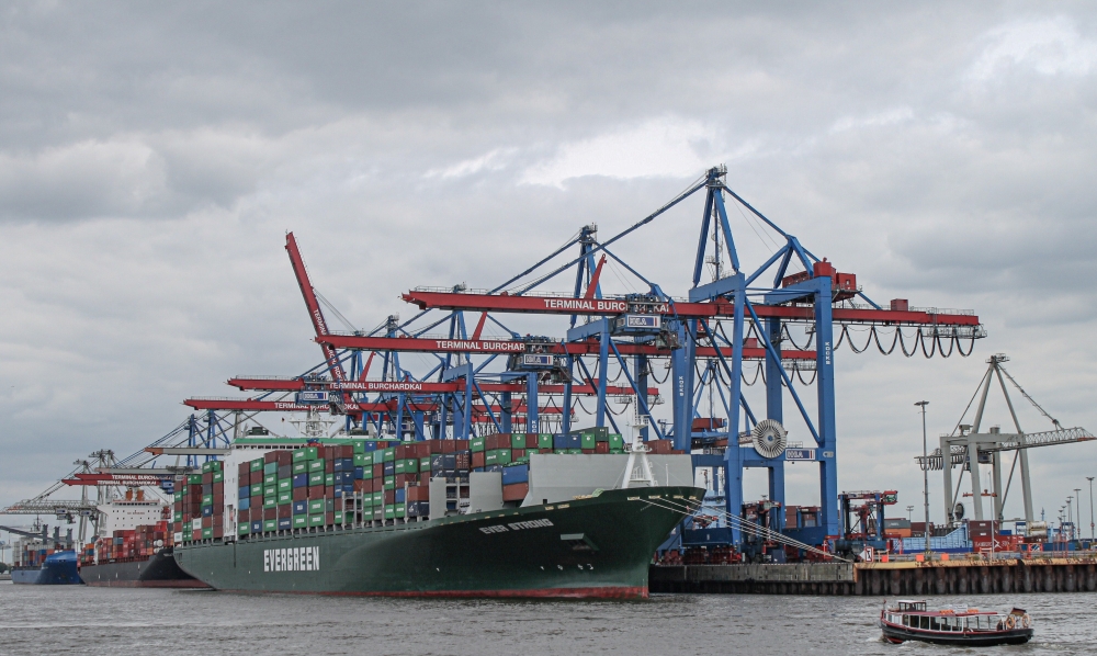 Hamburg; Containerterminal Burchardkai