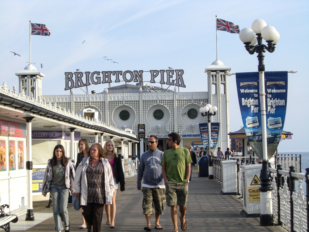 Brighton; Auf dem Pier