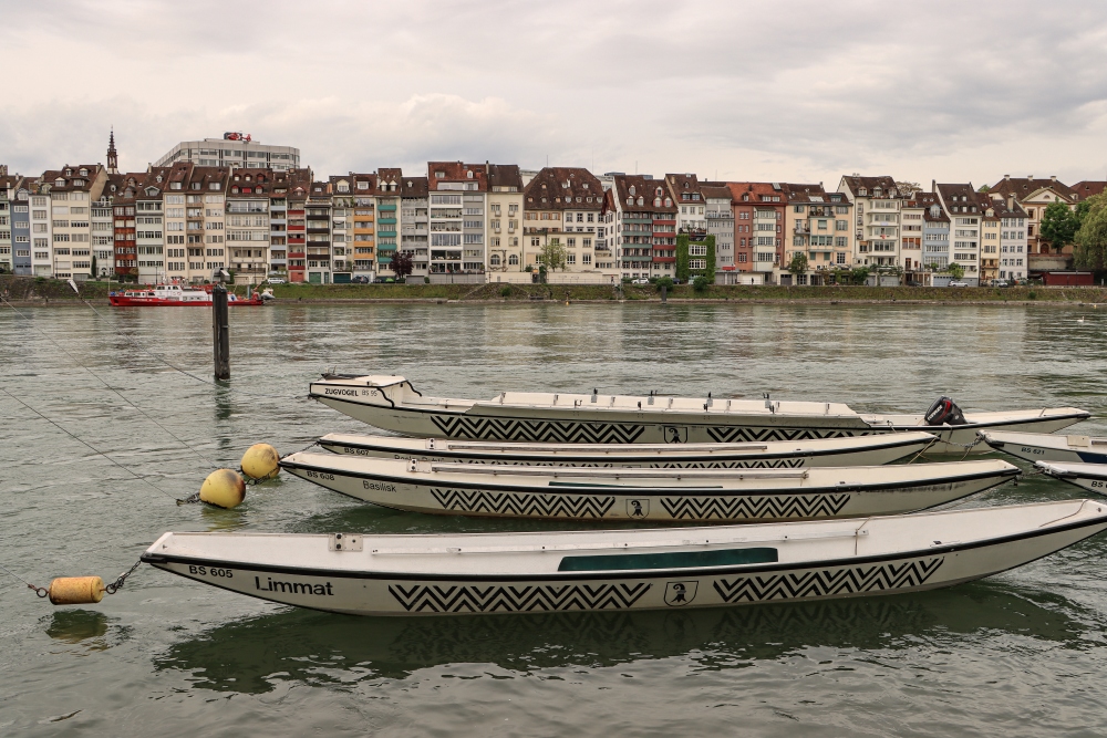 Basel; Rheinufer