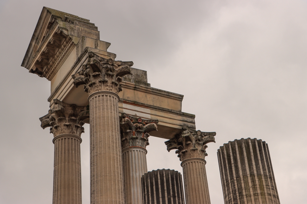 Xanten am Niederrhein; Hafentempel der Römerstadt