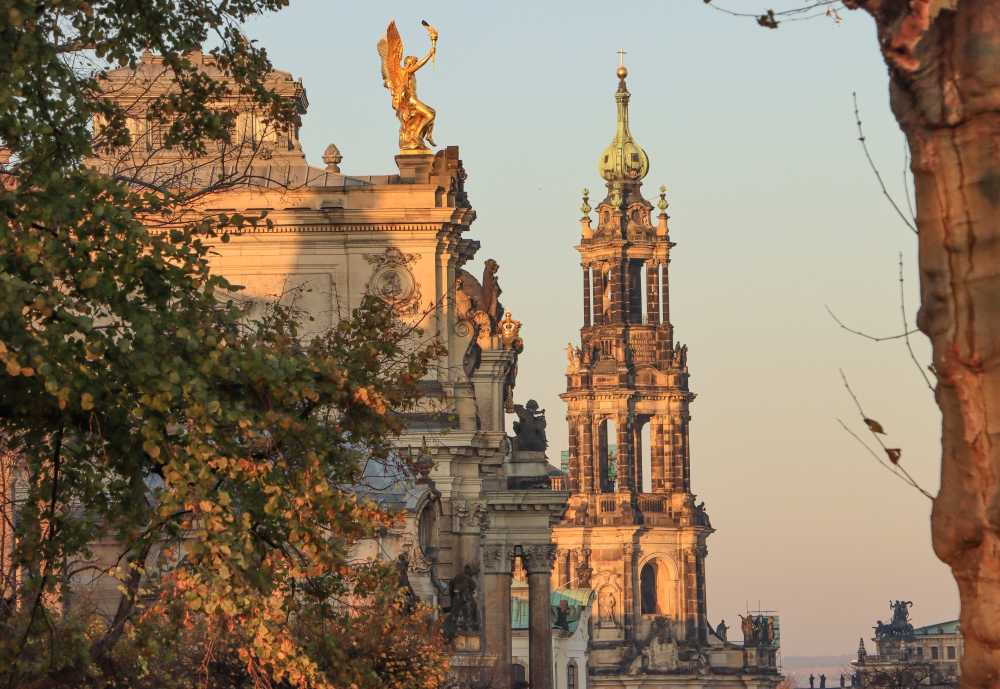 Dresden; Brühlsche Terrasse