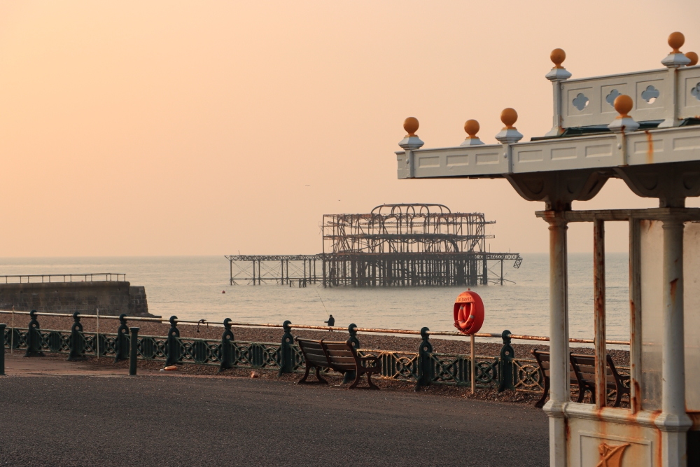 Brighton; Morgenstimmung