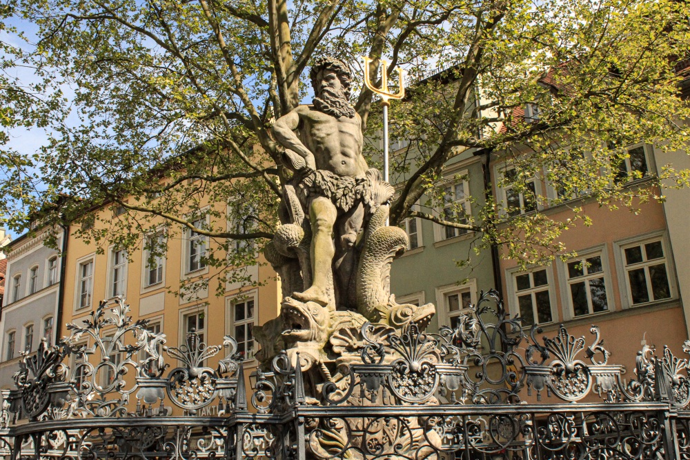Neptunbrunnen in Bamberg