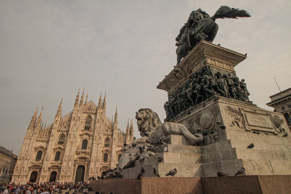 Mailand; Piazza del Duomo