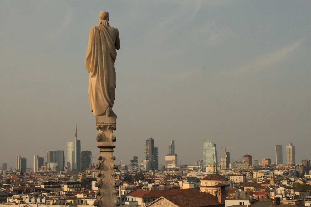 Mailand; Blick vom Dom