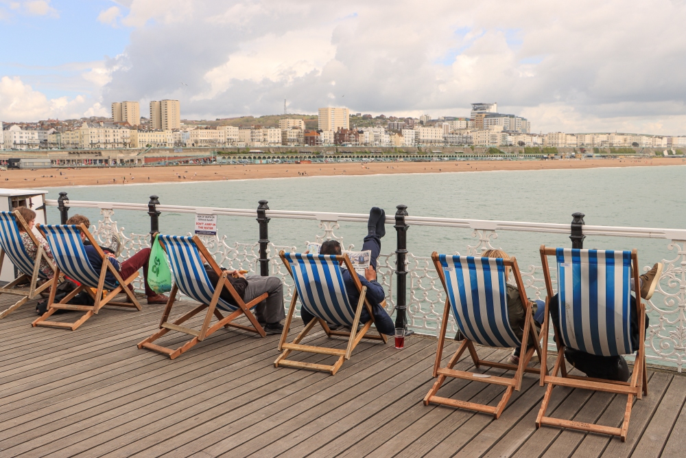 Brighton; Auf dem Pier