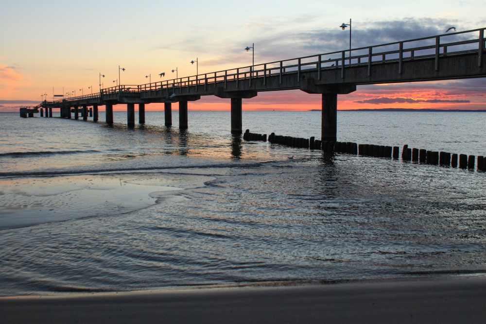 Seebad Bansin; Seebrücke