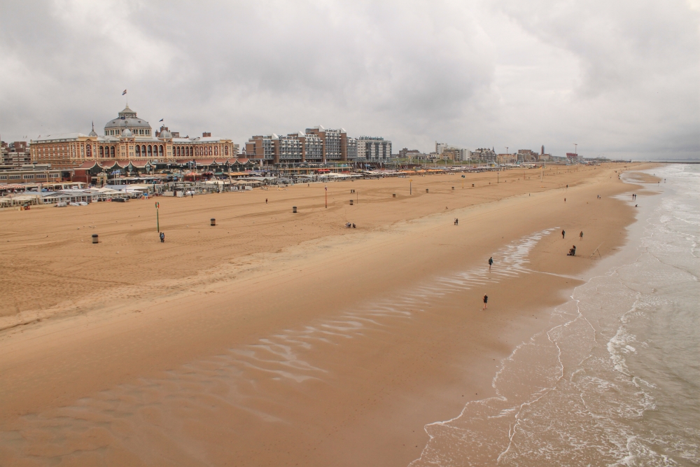 Scheveningen; Strandpanorama