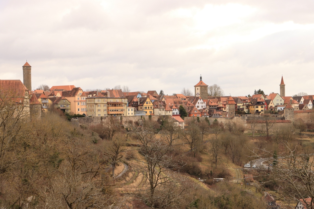Rothenburg o. d. T.; Panorama