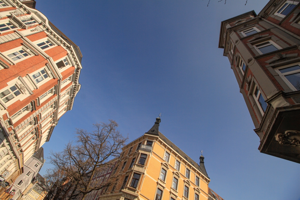 Hamburg; Altbauten in Ottensen