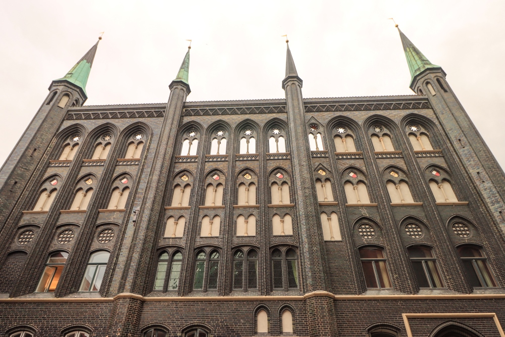 Lübecker Rathaus Nördliche Schauwand