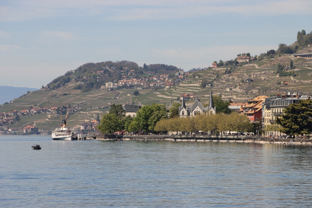 Vevey, Uferpromenade