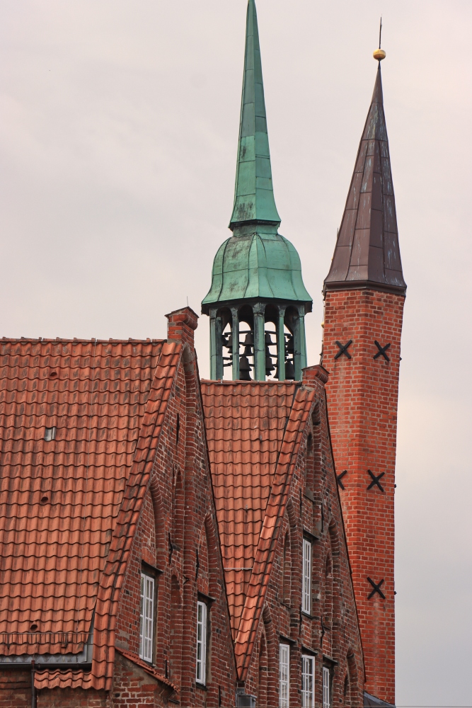 Lübeck; Blickwinkel im Museumsquartier