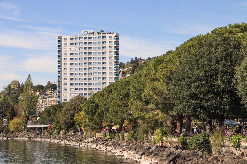Montreux; Promenade an Genfersee