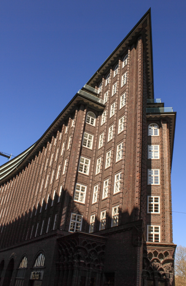 Hamburg; Chilehaus am Meßberg