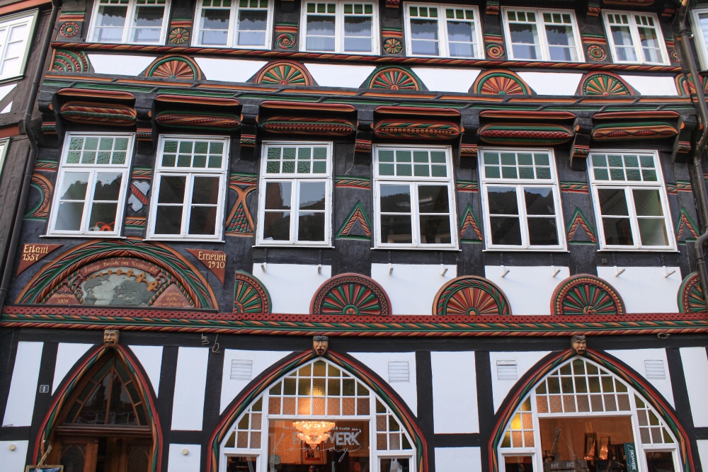 Einbeck; Typische Schnitzfassade