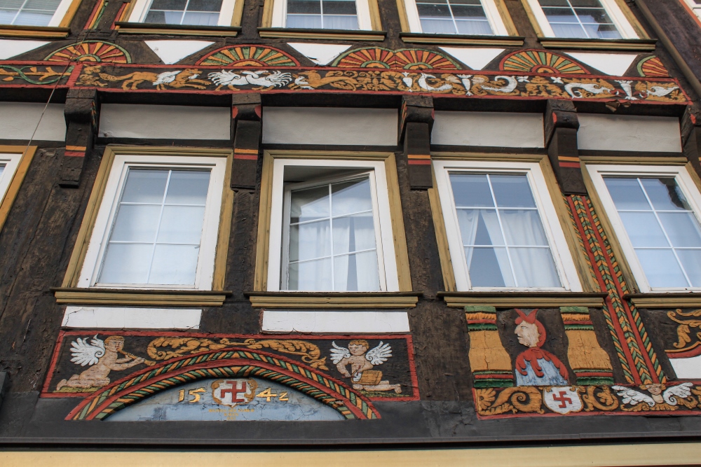 Einbeck Schnitzfassade am Marktplatz